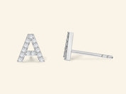 Initial Earrings
