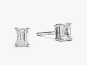 Emerald Cut Stud Earrings (0.50 ct tw)