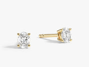 Oval Cut Stud Earrings (0.25 ct tw)