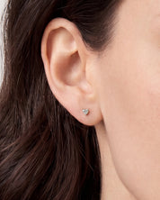 Heart Cut Stud Earrings (0.25 ct tw)