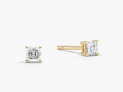 Asscher Cut Stud Earrings (0.25 ct tw)