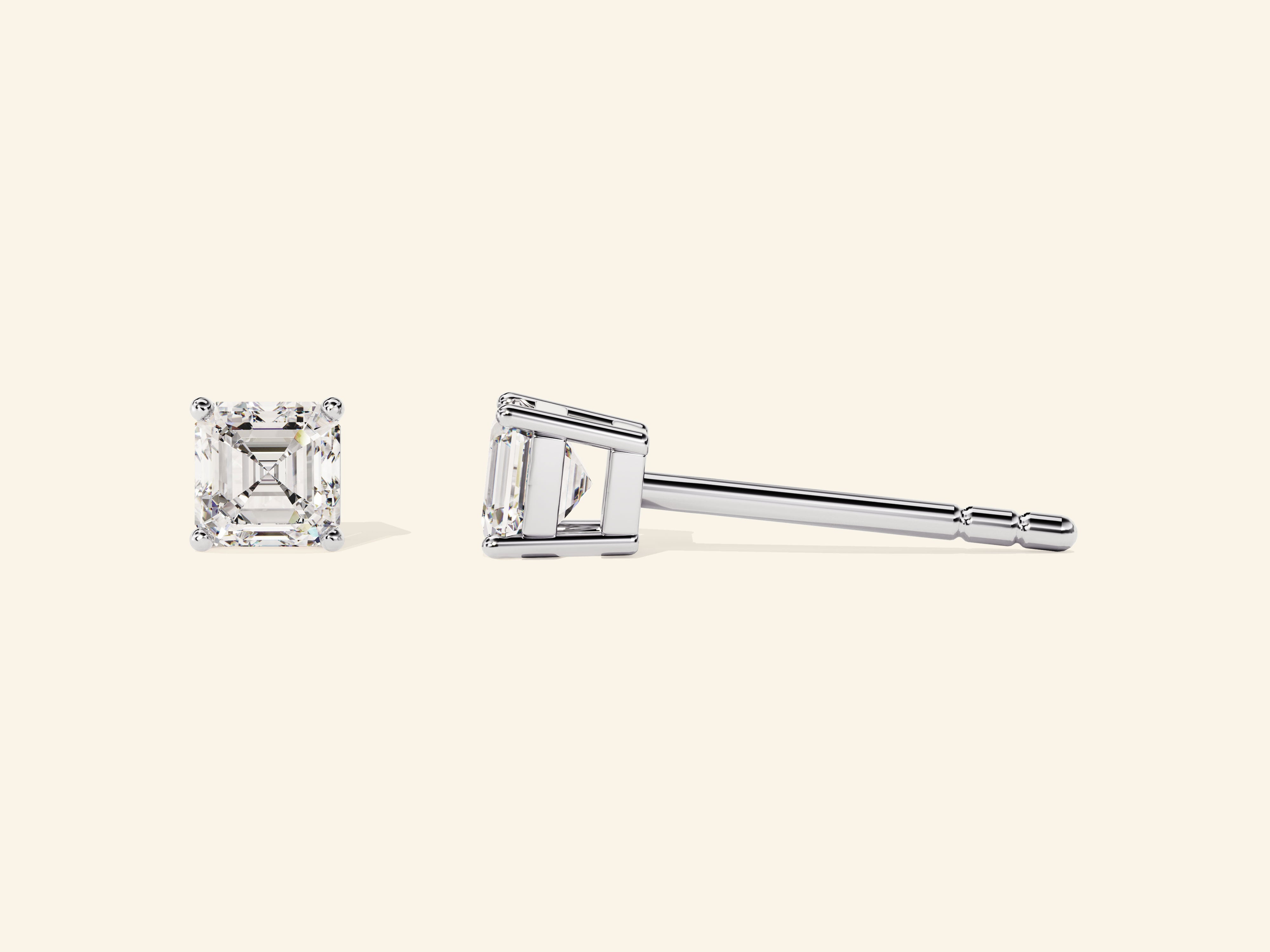 Asscher Earrings