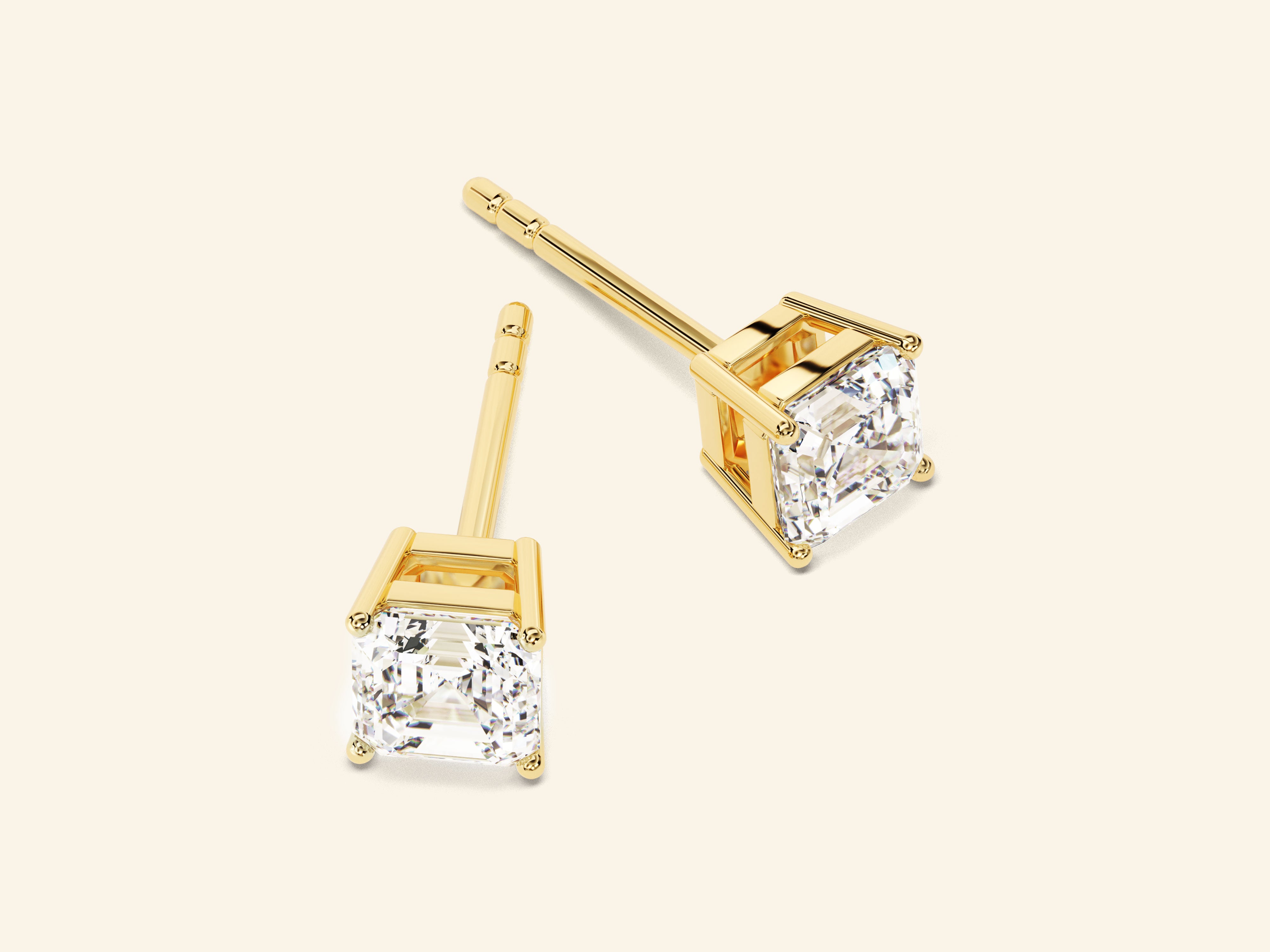 Asscher Earrings