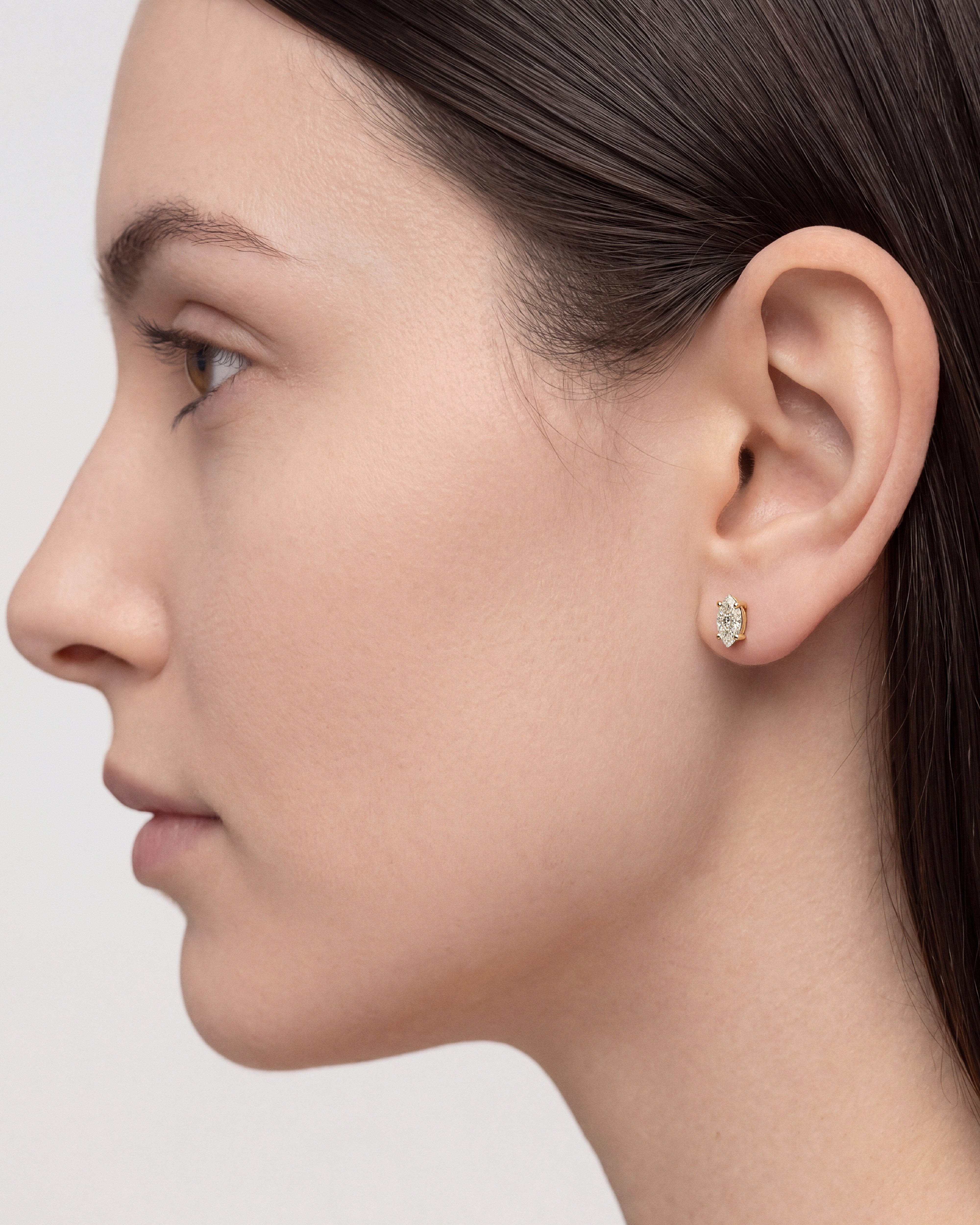 Marquise Cut Stud Earrings (1.00 ct tw)