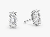 Marquise Cut Stud Earrings (1.00 ct tw)