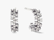 Diamond hoop earrings from a jewelry firm