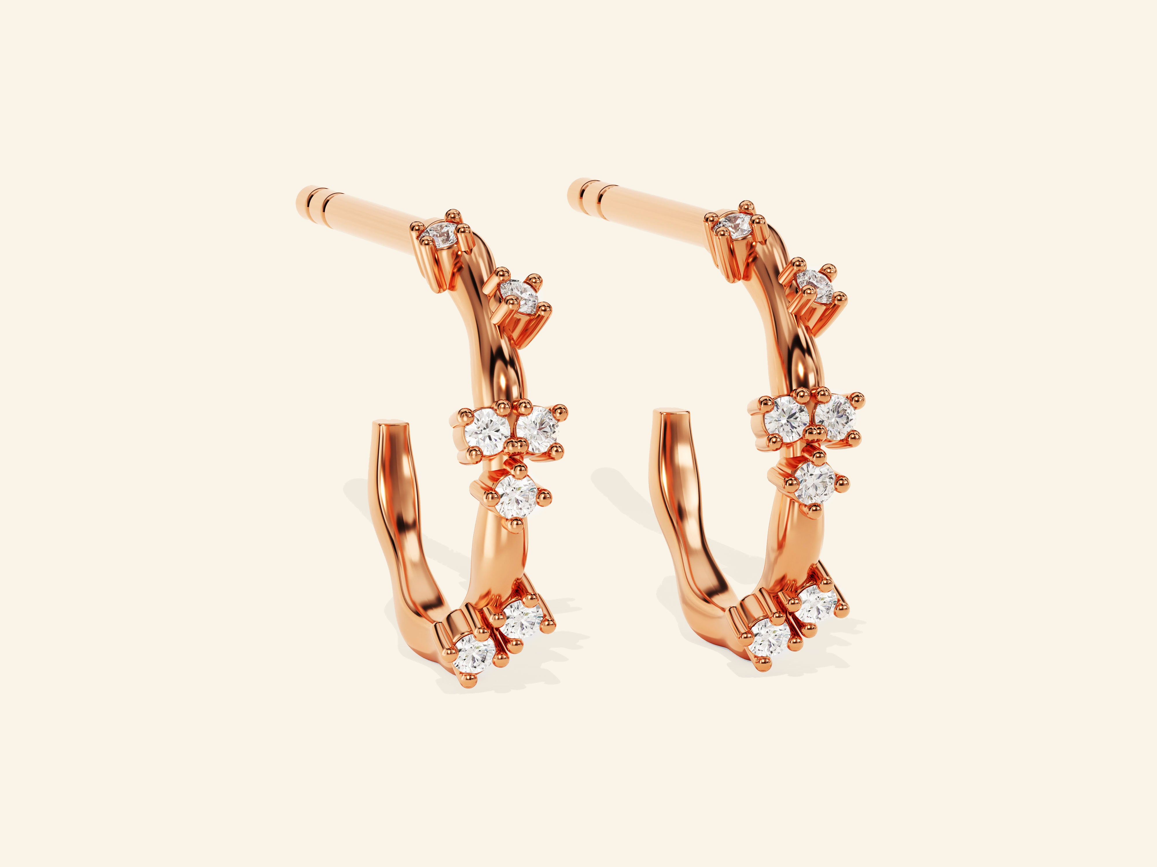 Cluster Flower Hoops