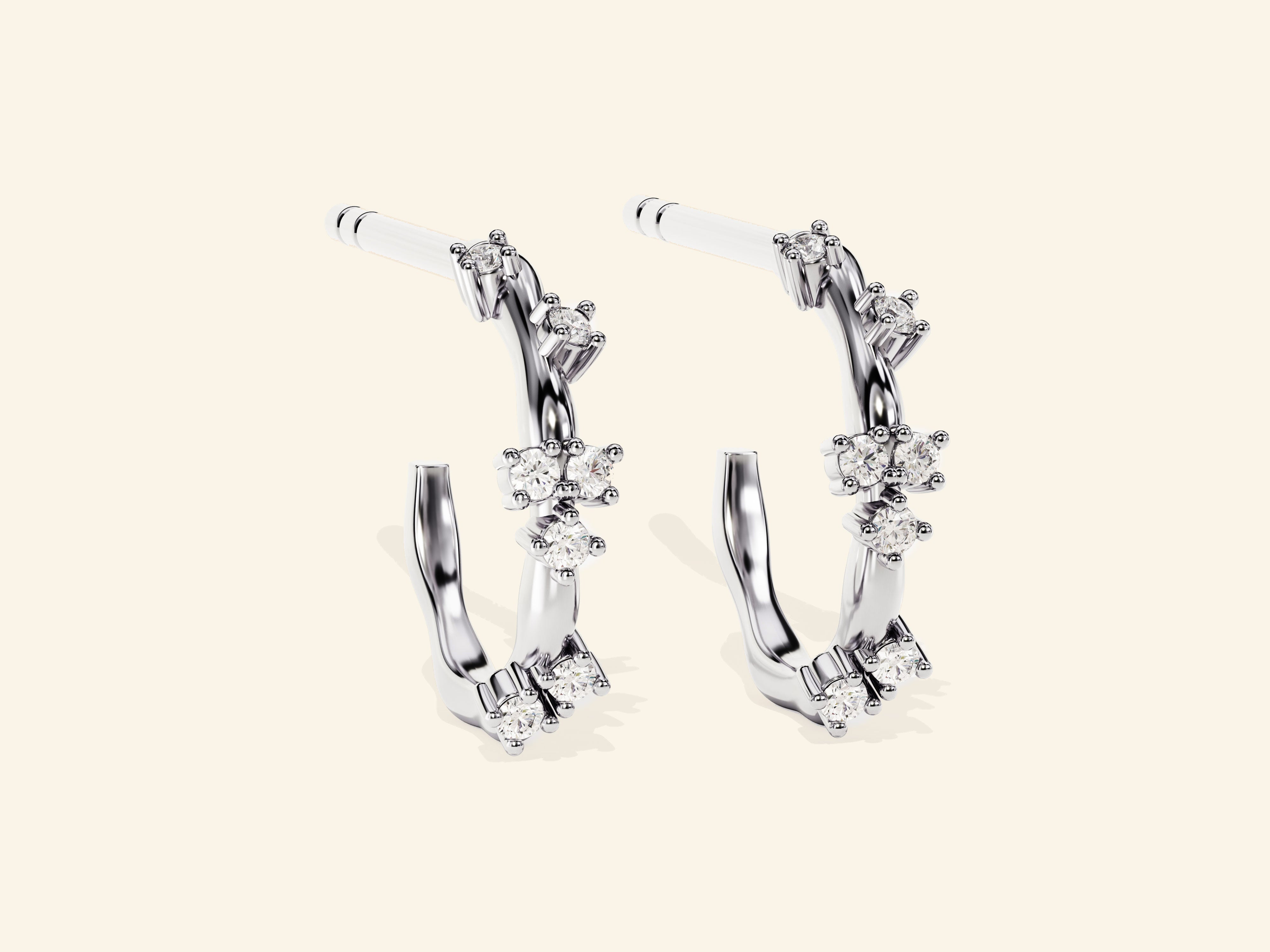 Cluster Flower Hoops