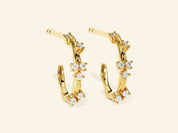 Cluster Flower Hoops
