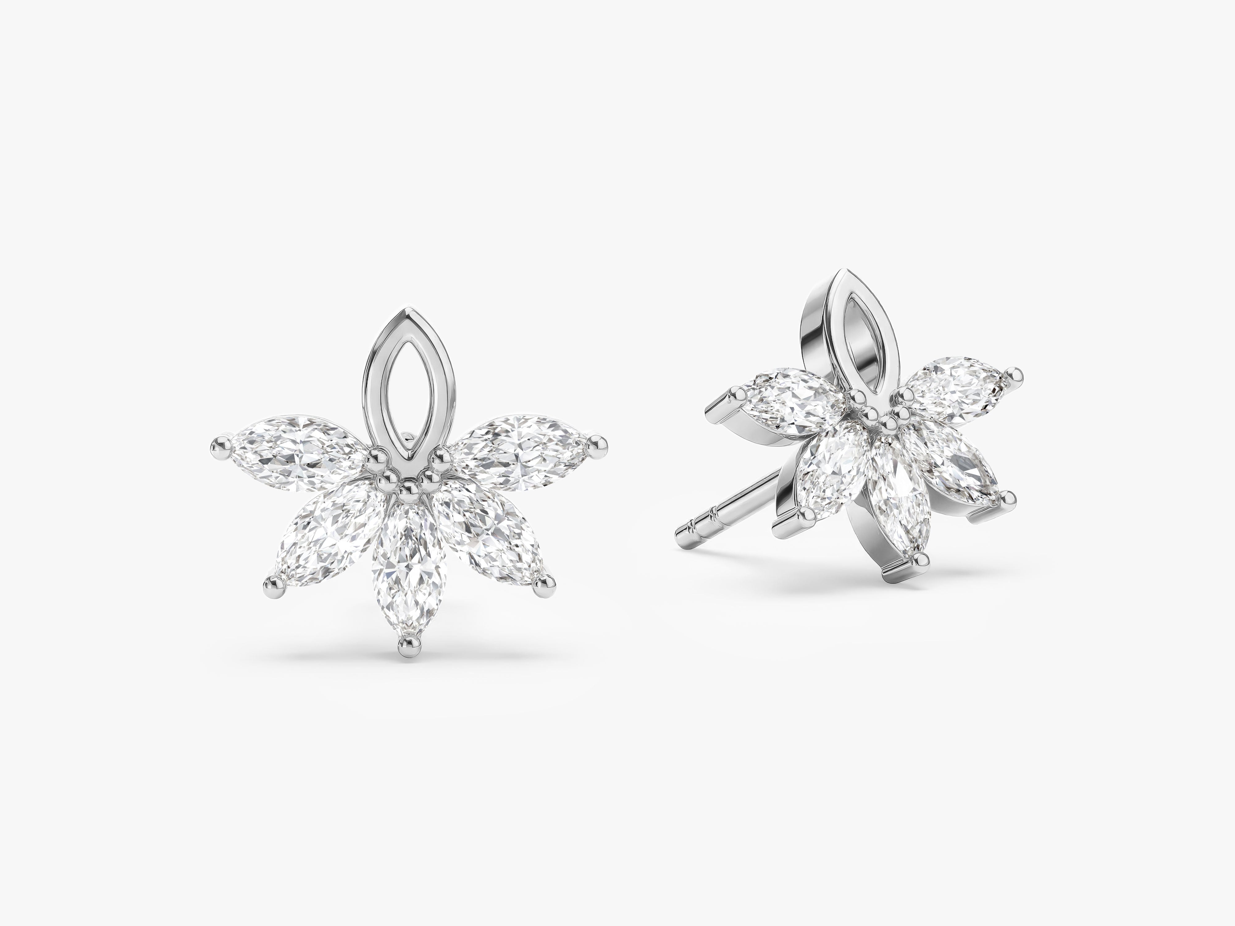 Blossom Marquise Studs