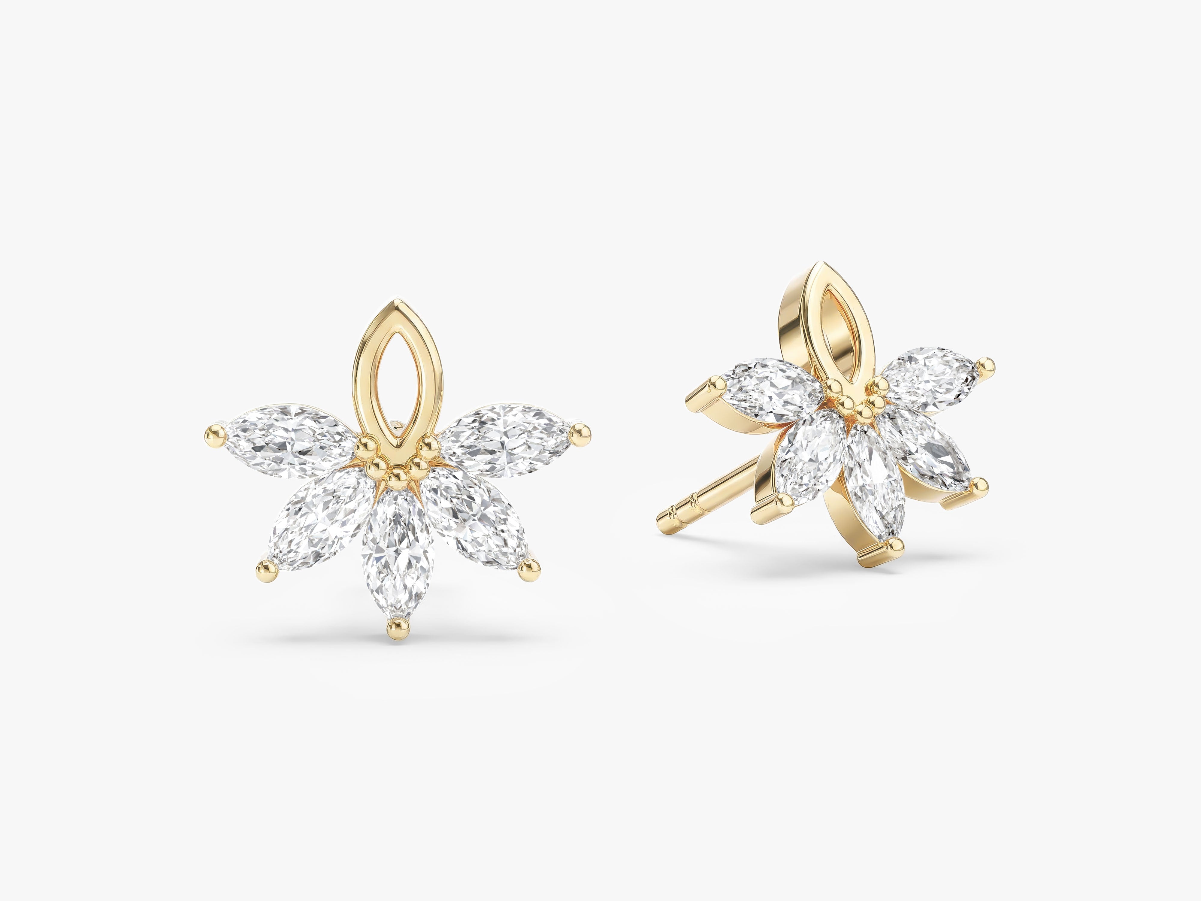 Blossom Marquise Studs