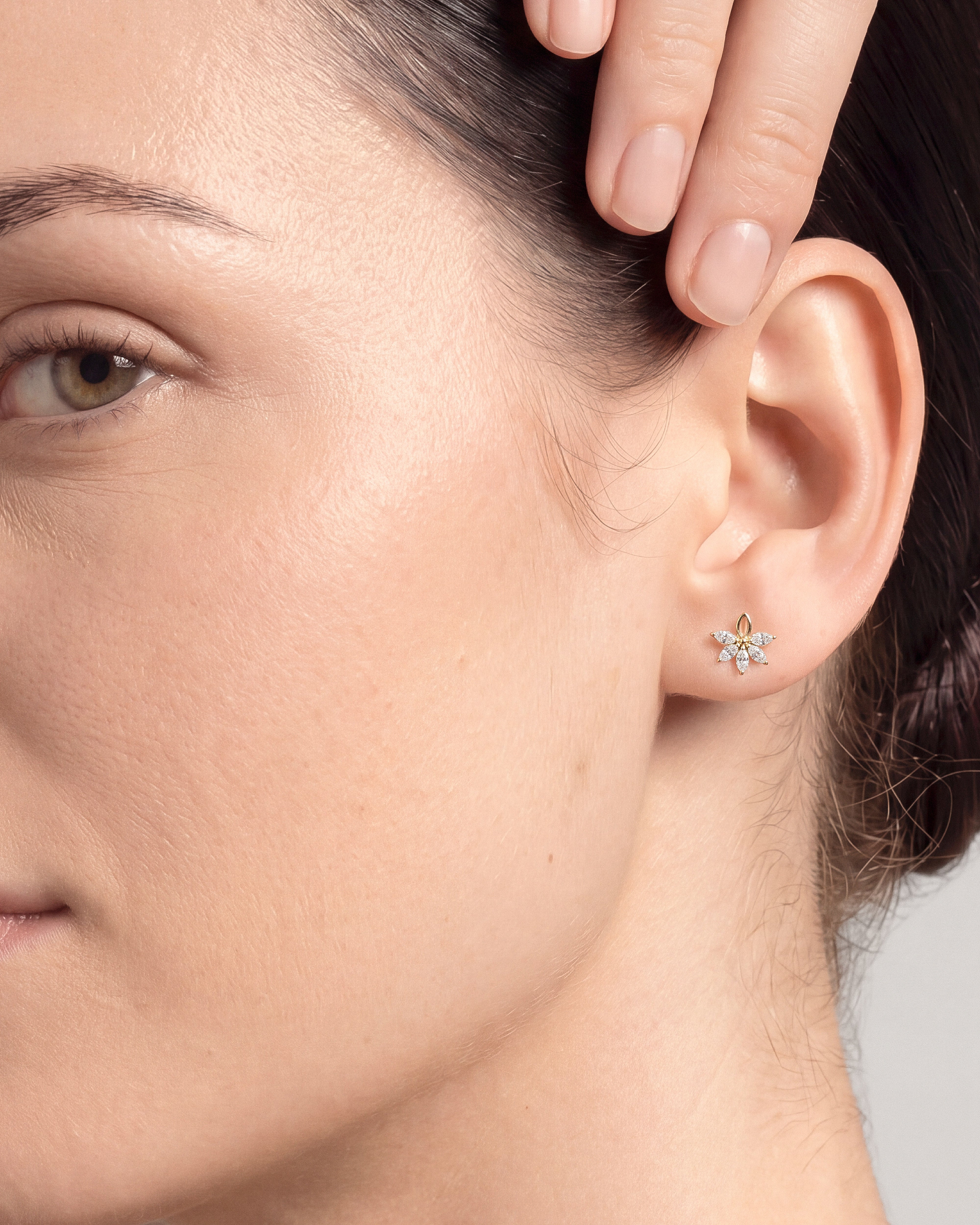 Blossom Marquise Studs