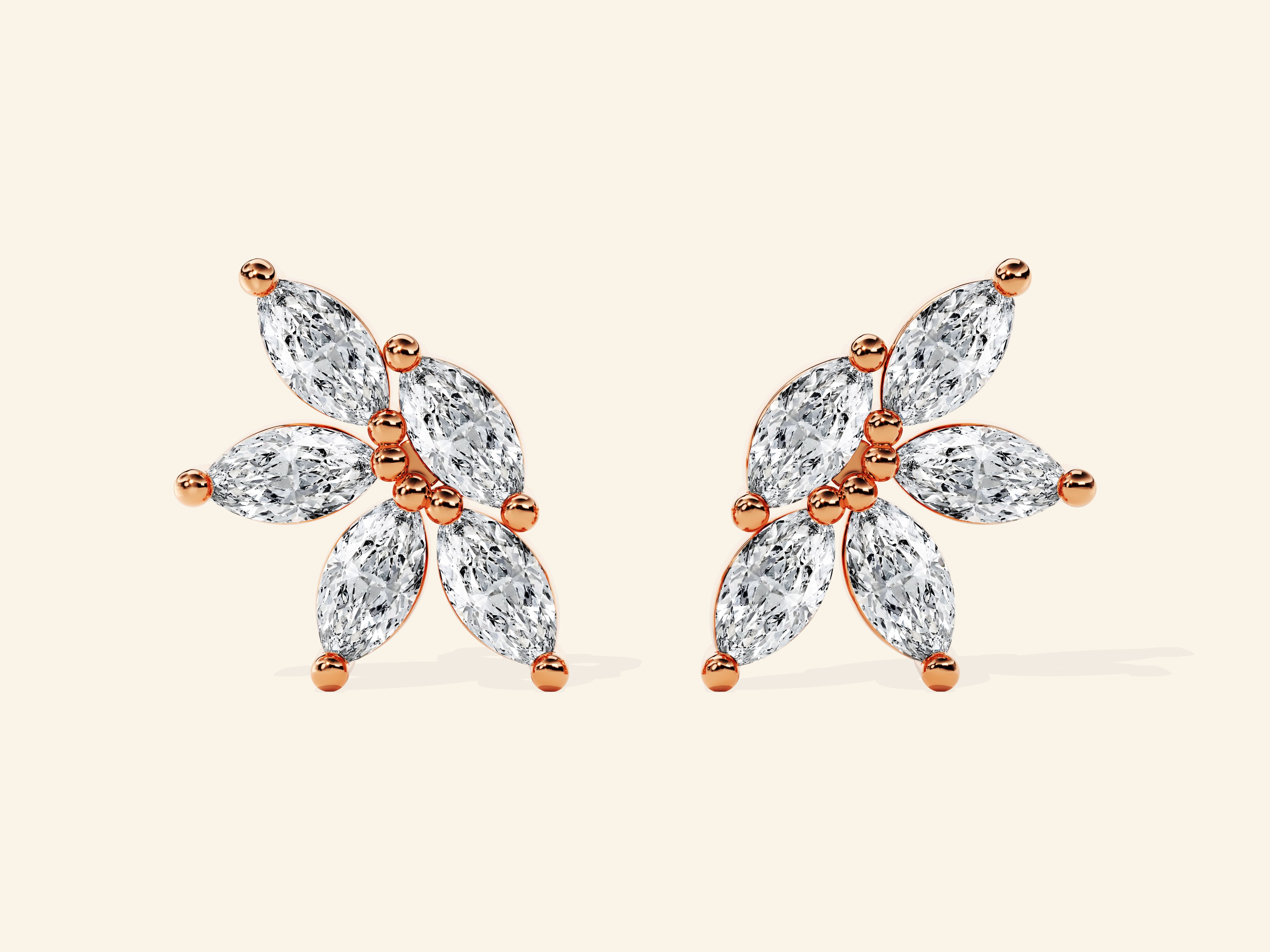Flower Cluster Earrings