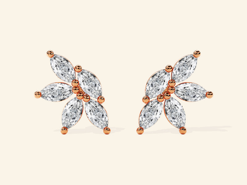 Flower Cluster Earrings