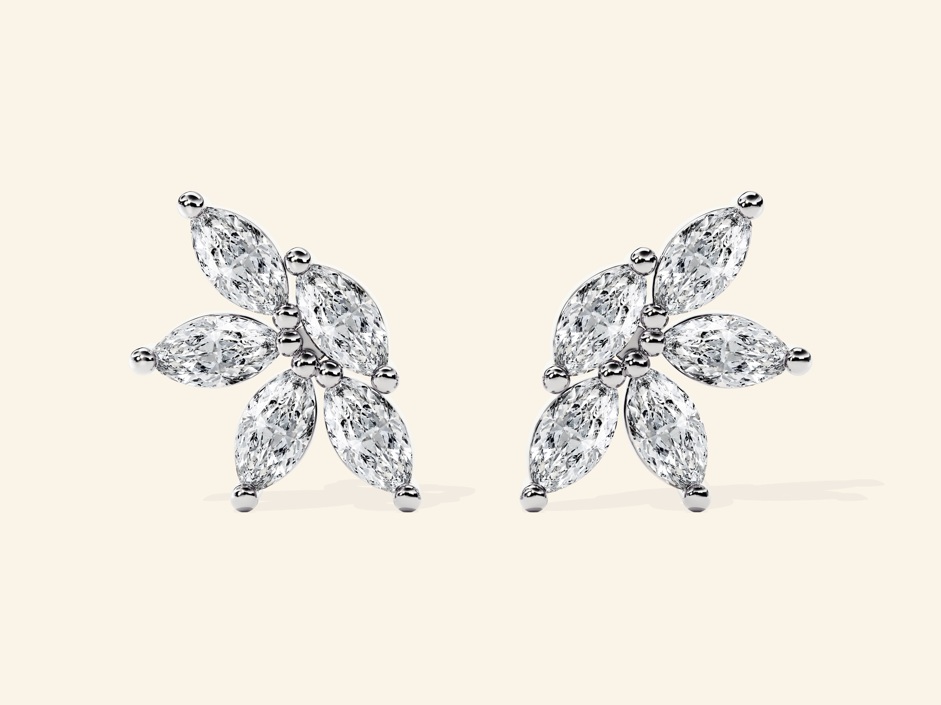 Flower Cluster Earrings