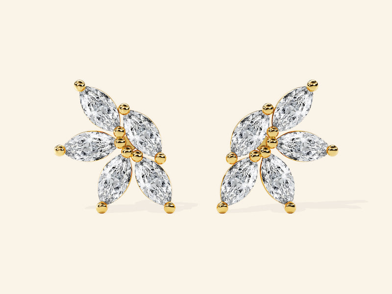 Flower Cluster Earrings