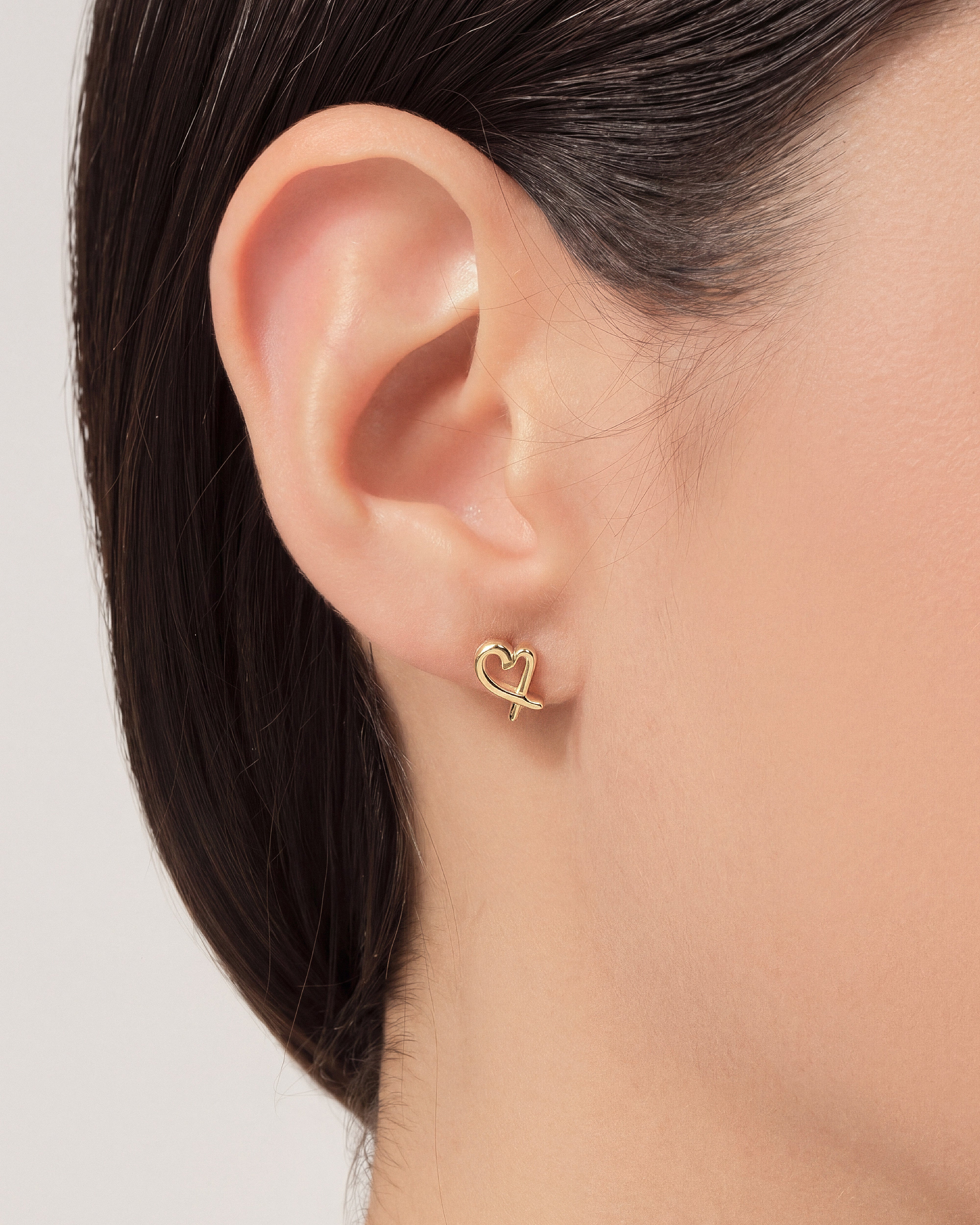 Everyday Heart Studs