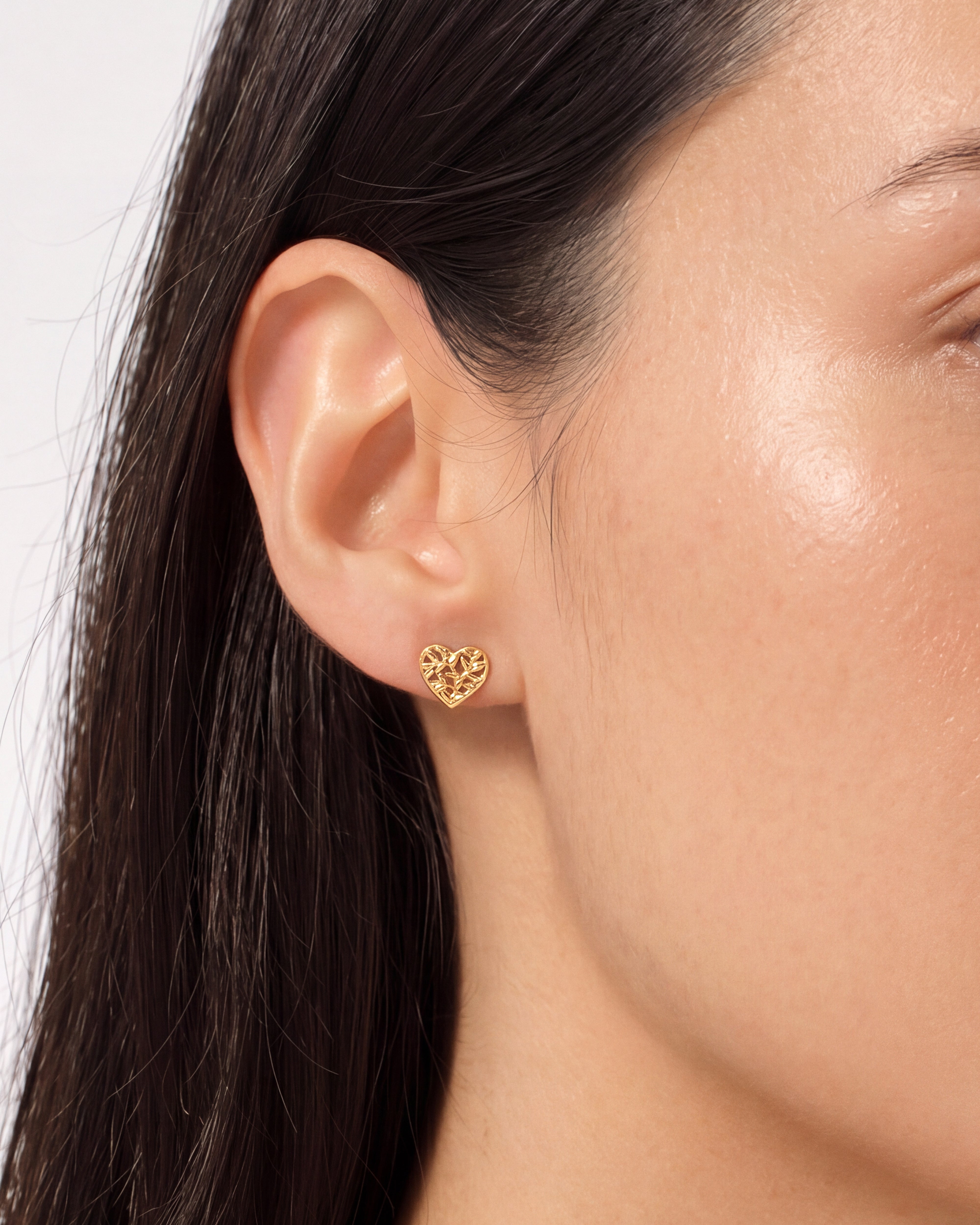 Heart Leaf Studs
