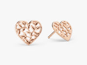 Heart Leaf Studs