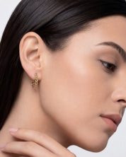 Curb Chain Hoops