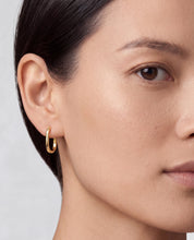 Slim Oval Hoops