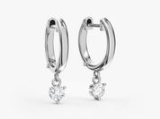 Sparkle Drop Hoops