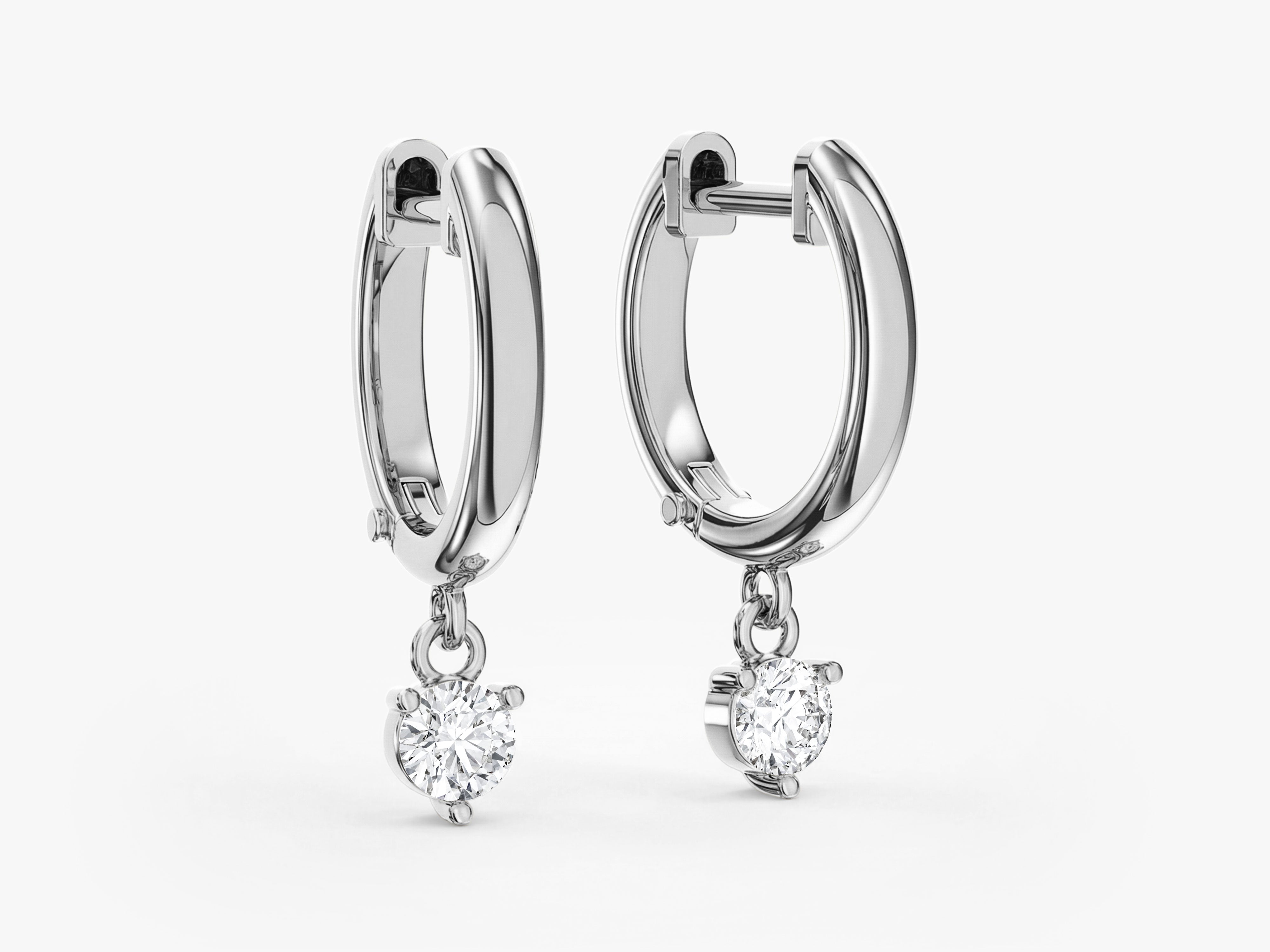 Sparkle Drop Hoops