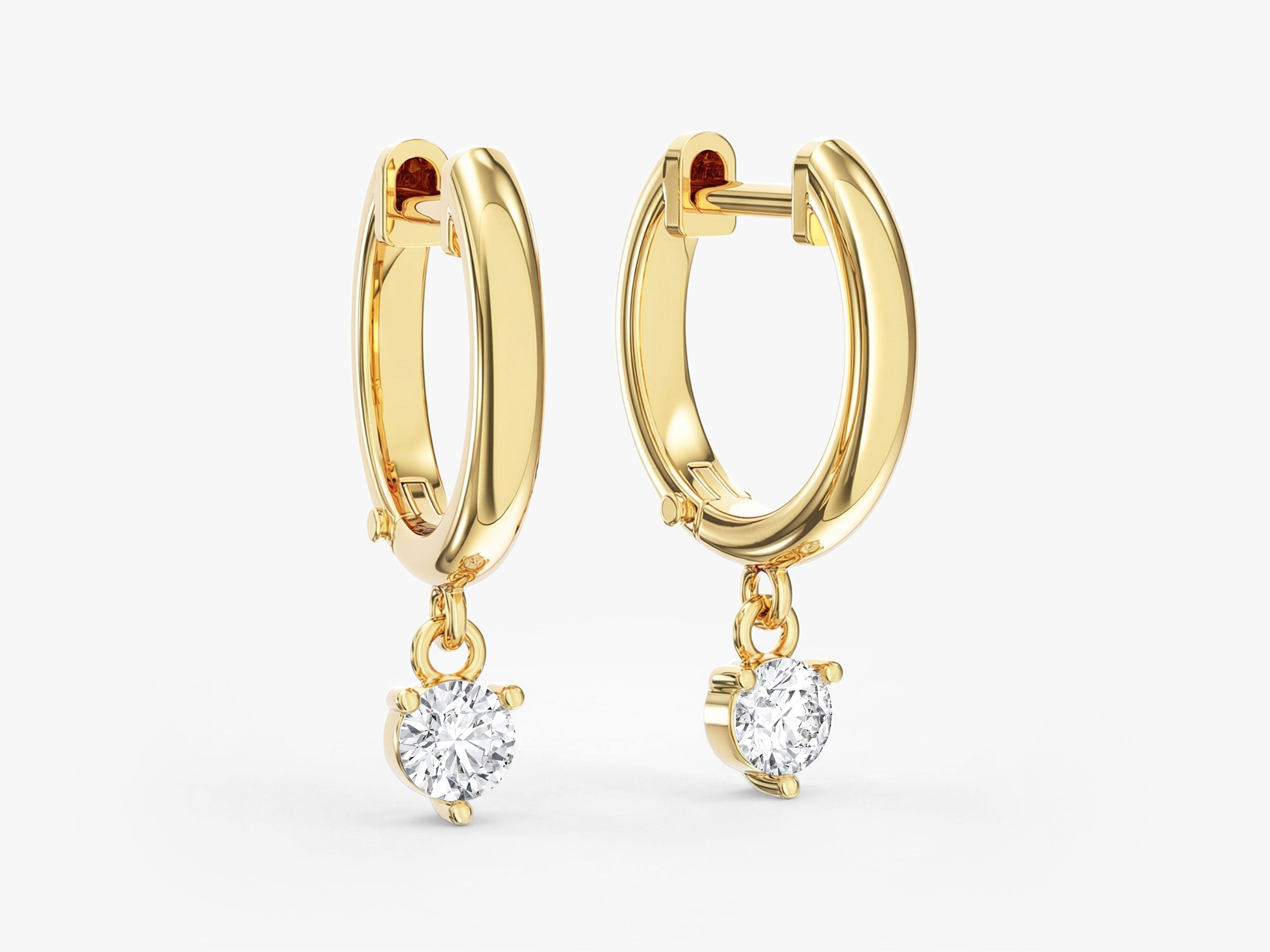 Sparkle Drop Hoops
