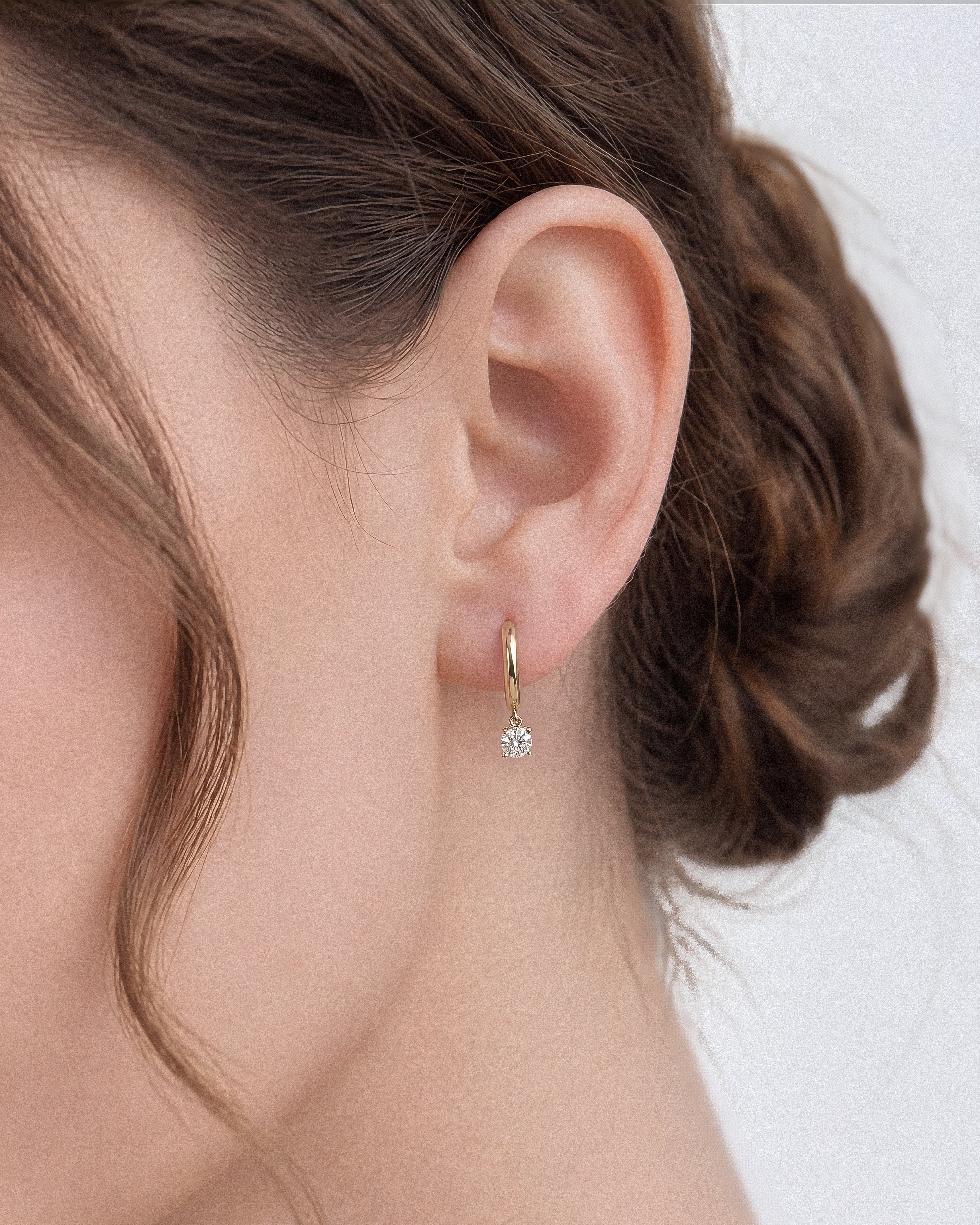 Sparkle Drop Hoops