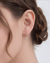 Sparkle Drop Hoops
