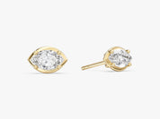 Marquise Glow Studs