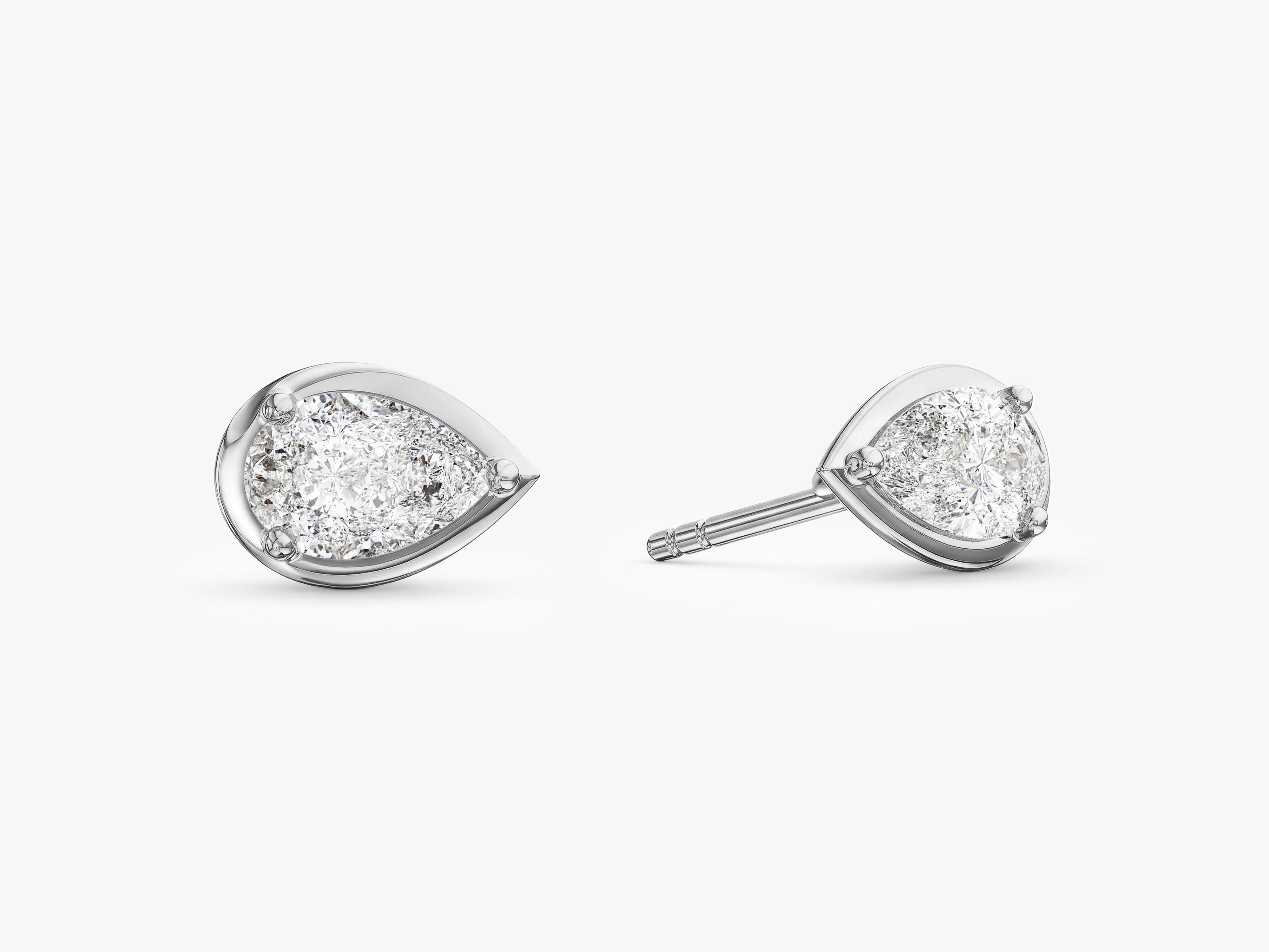 Teardrop Glow Studs