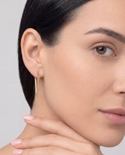 Spike Triangle Hoops