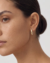 Bold Oval Statement Hoops