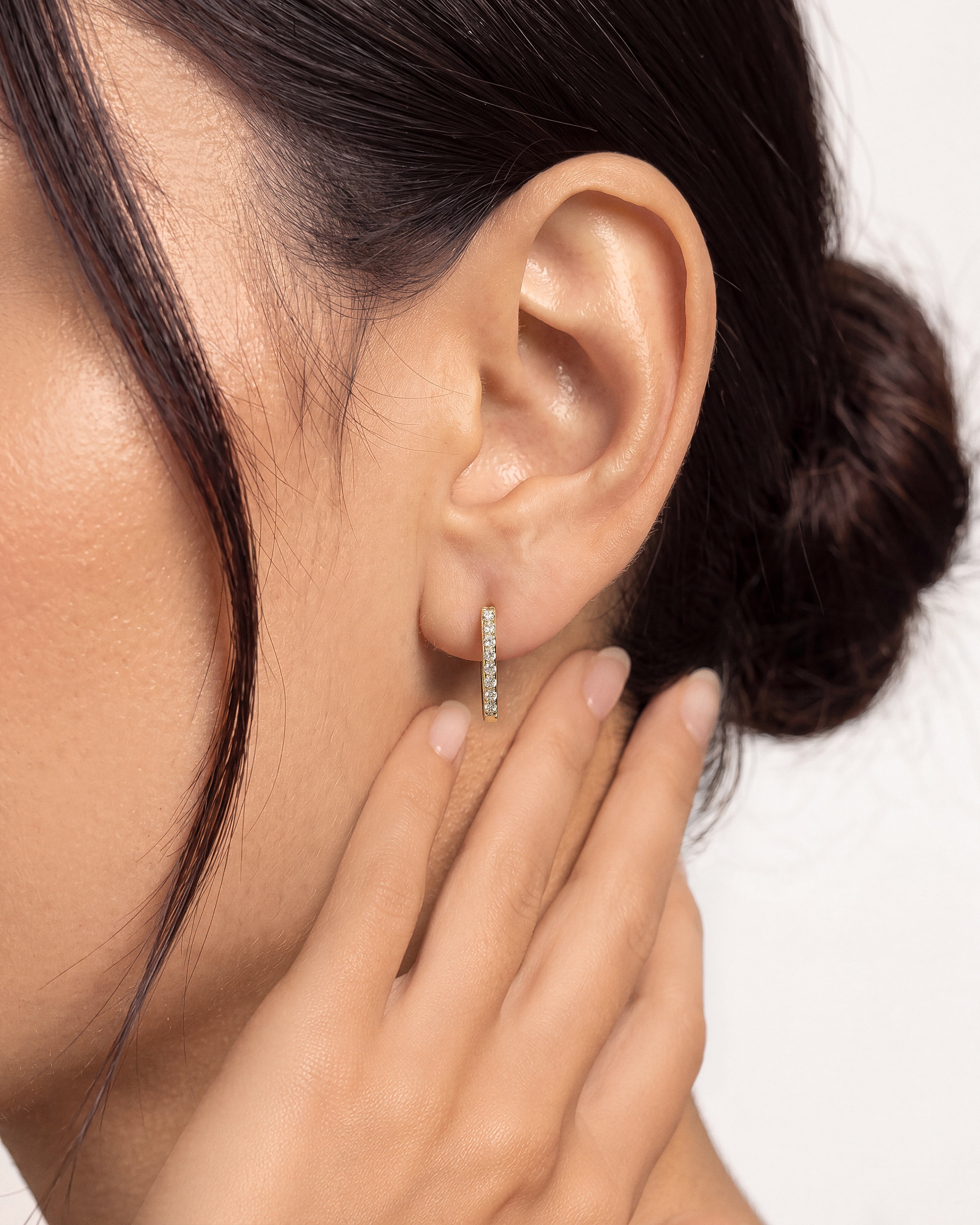 Sleek Bar Hoops