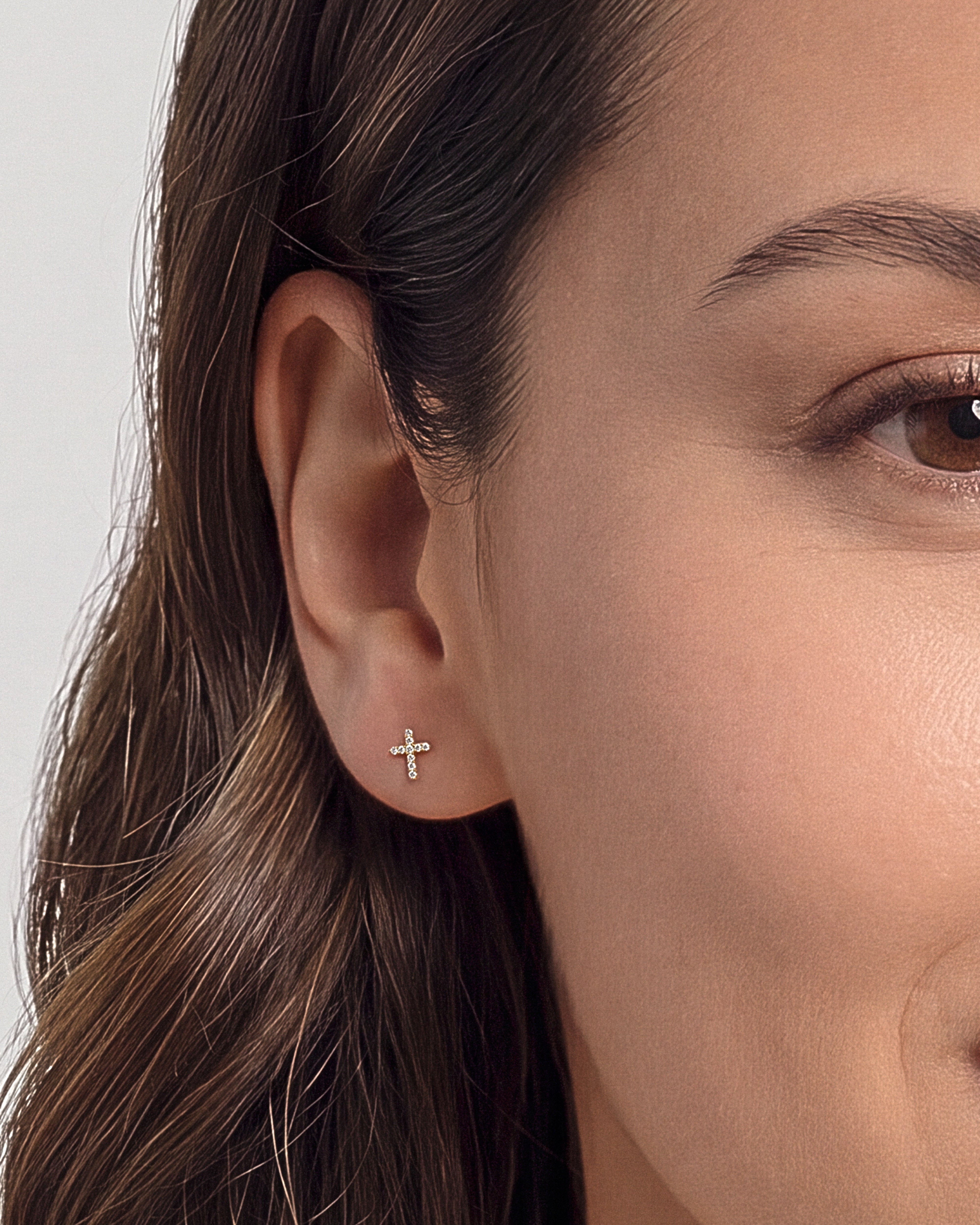 Sparkling Faith Studs