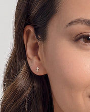 Sparkling Faith Studs