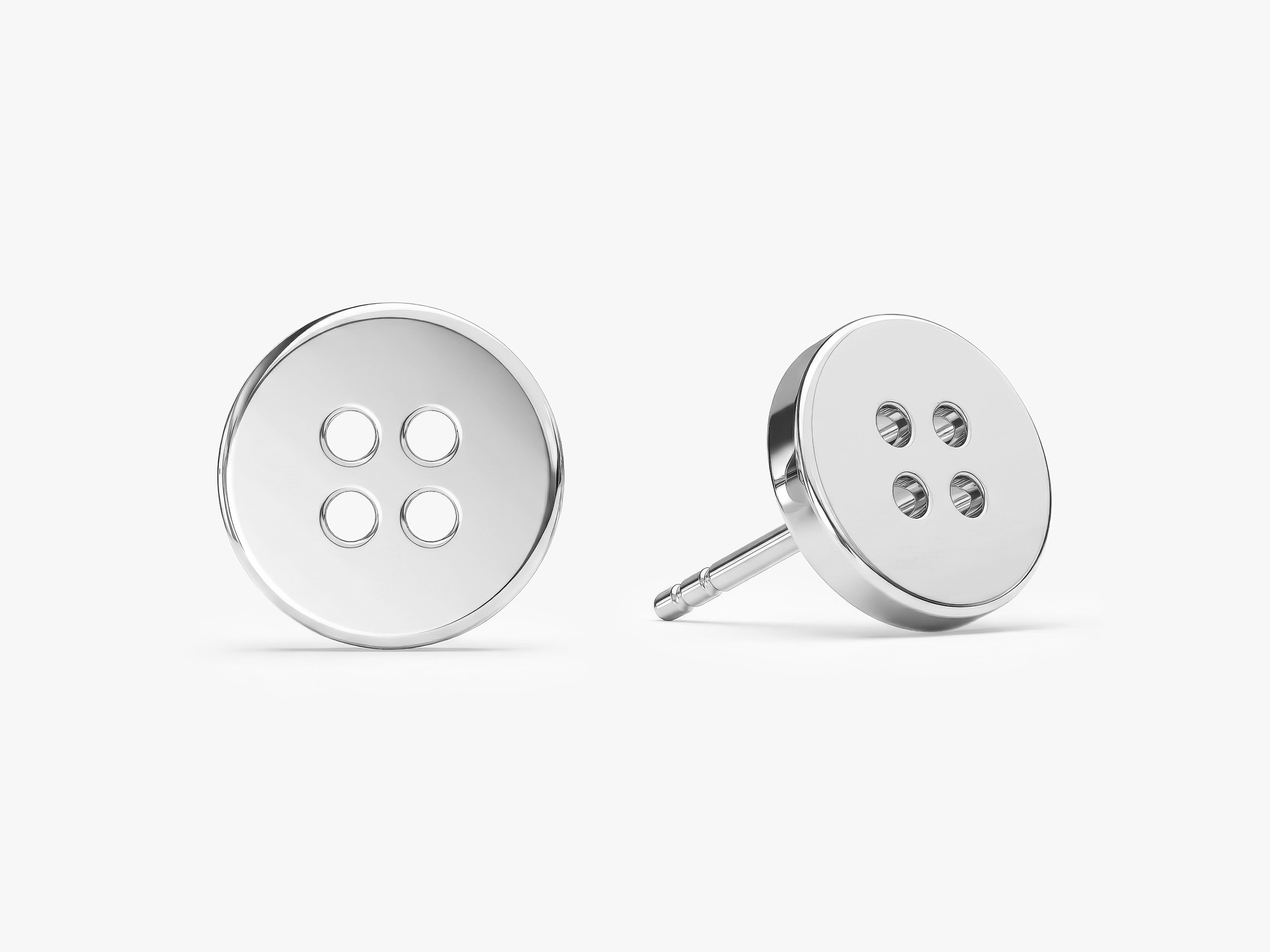Playful Button Studs