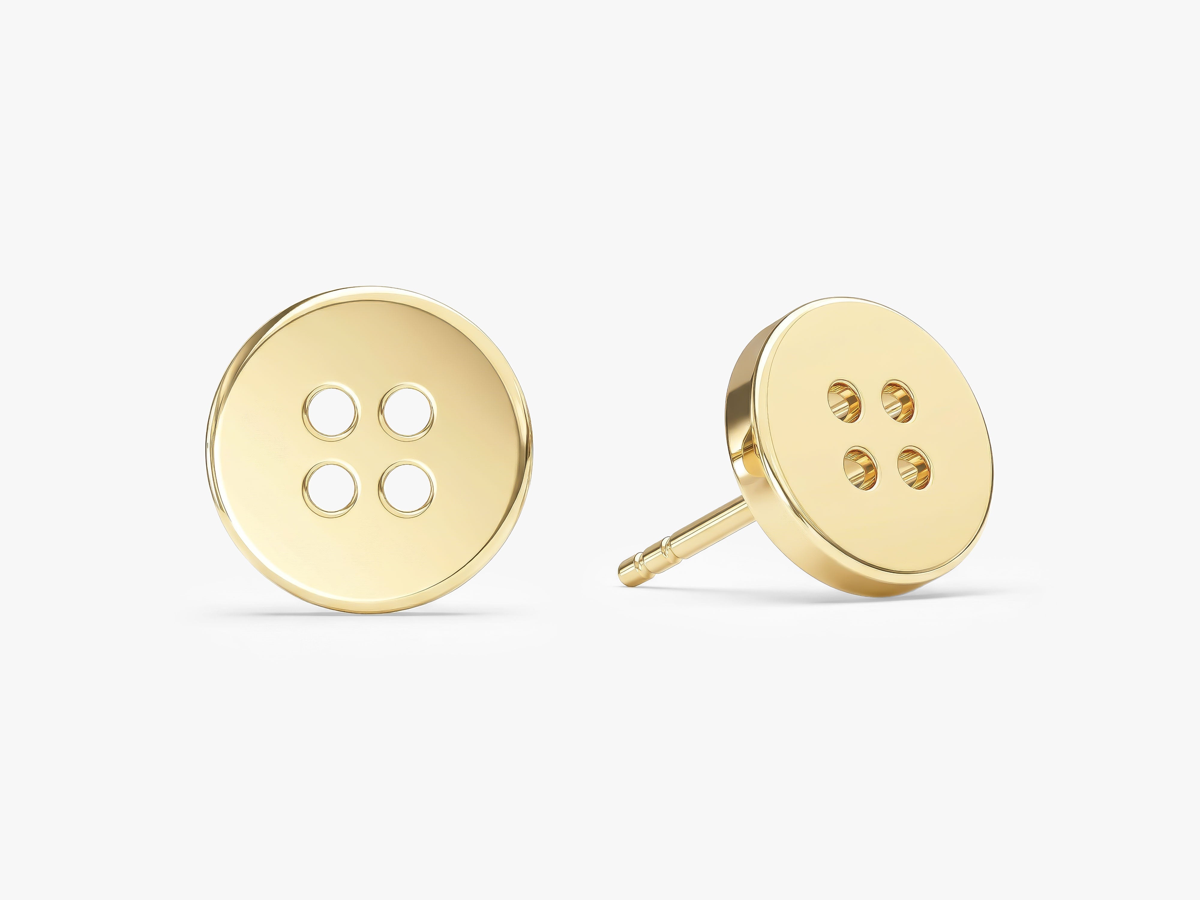 Playful Button Studs