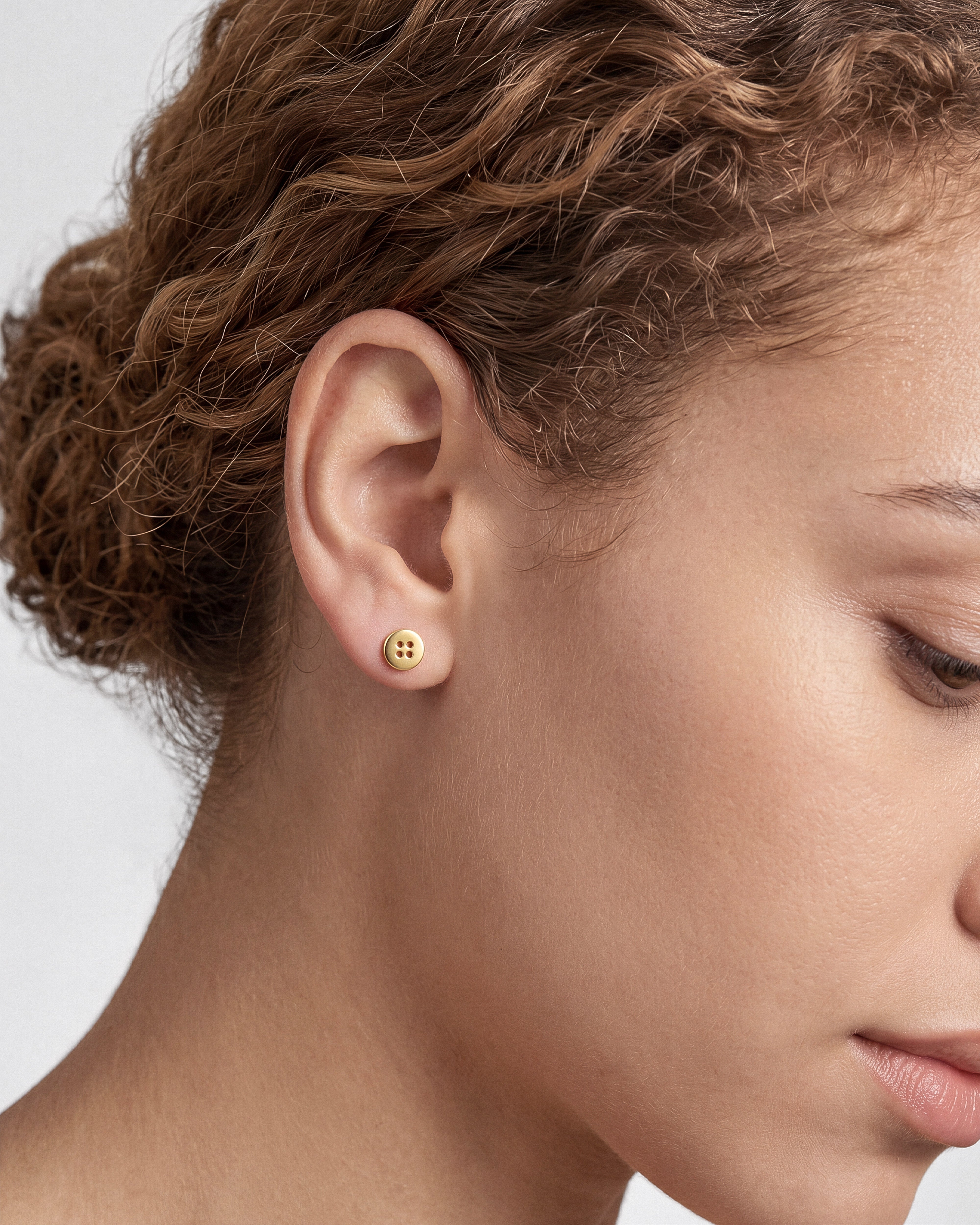 Playful Button Studs