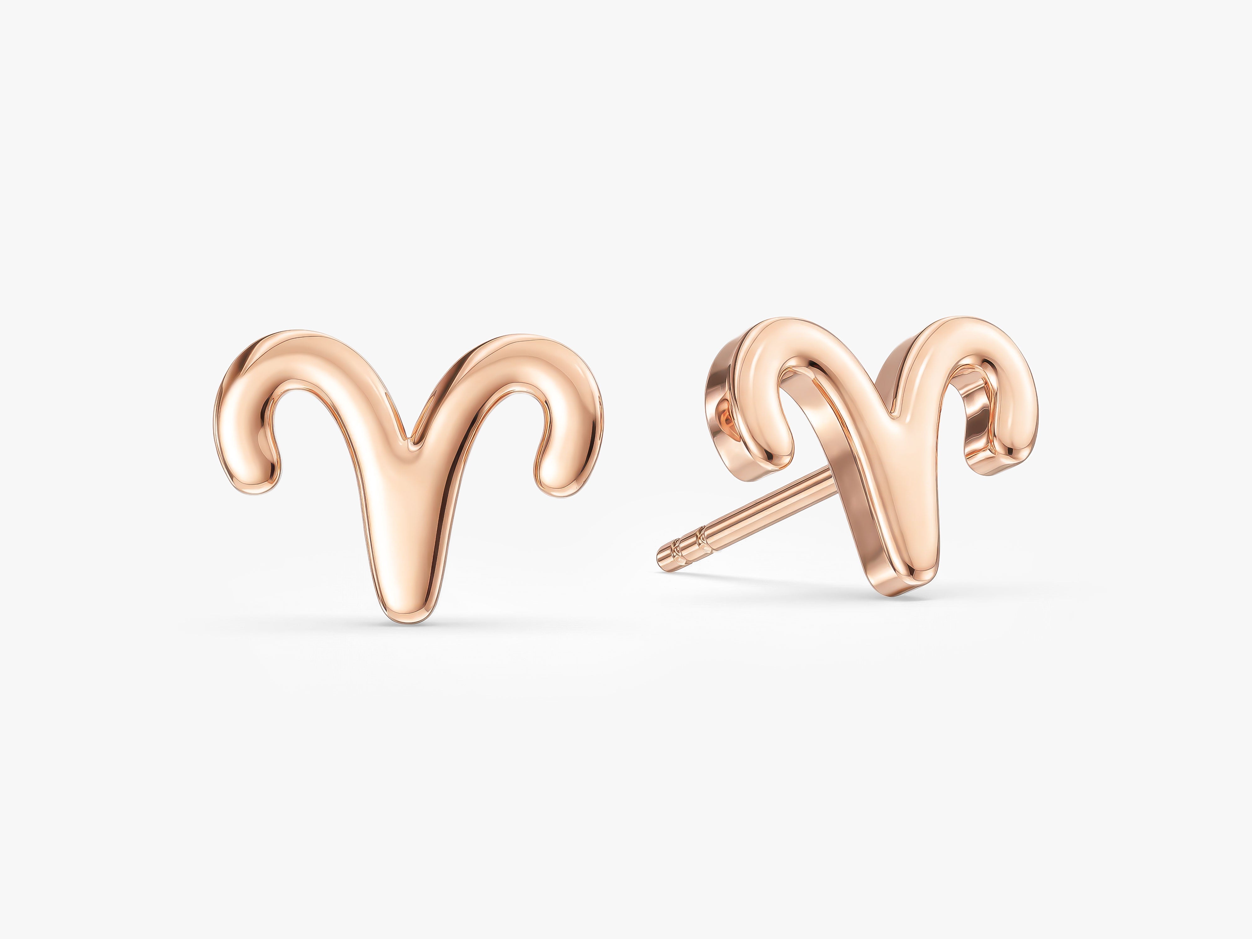 Zodiac Stud Earrings