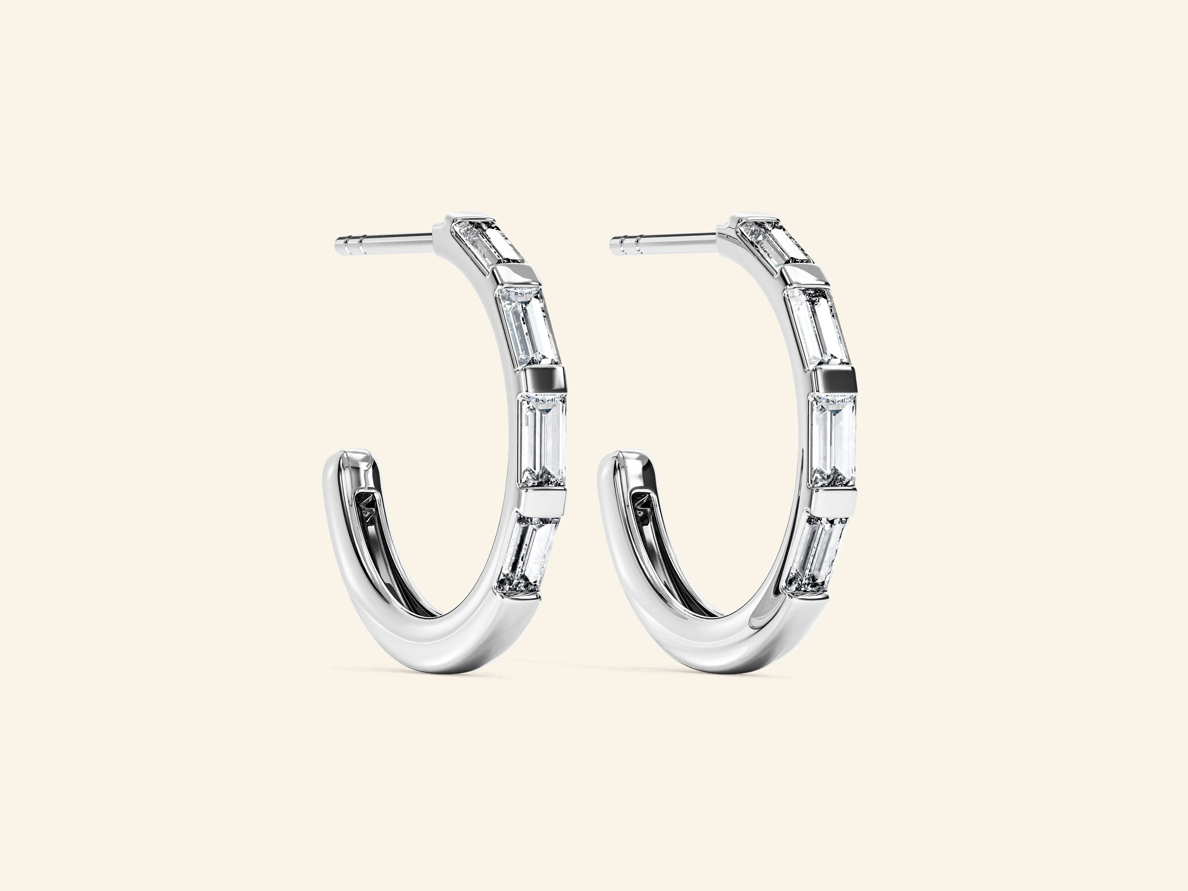 Baguette Earrings