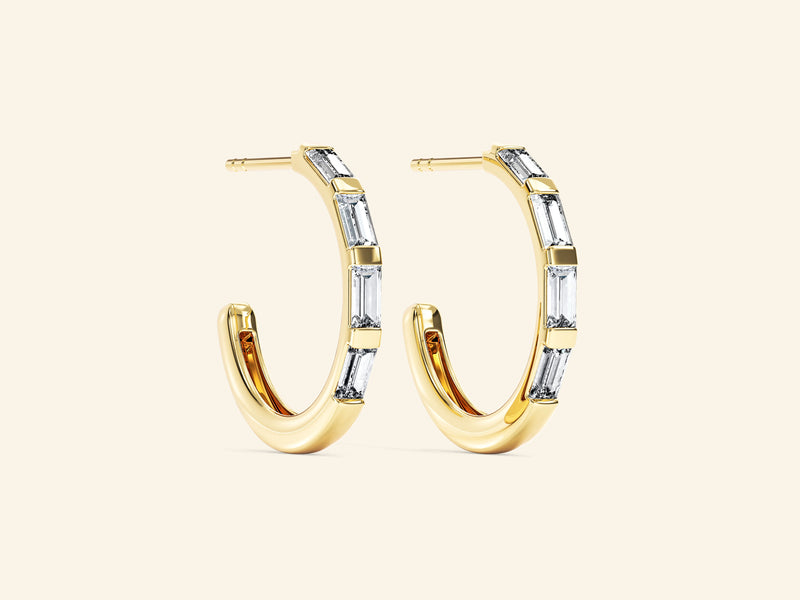 Baguette Earrings