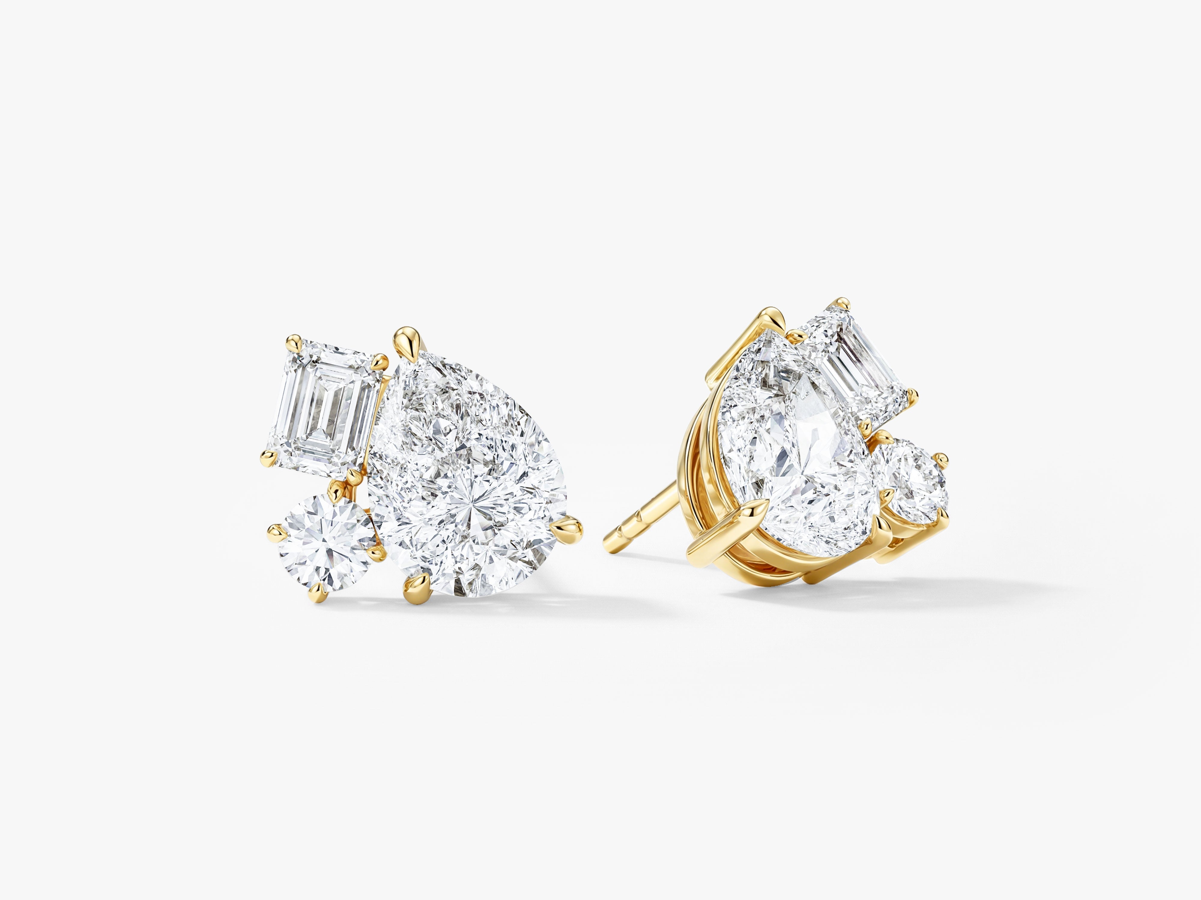 Multi Sparkle Cluster Studs