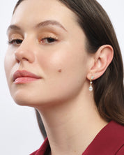 Teardrop Sparkle Drop Earrings
