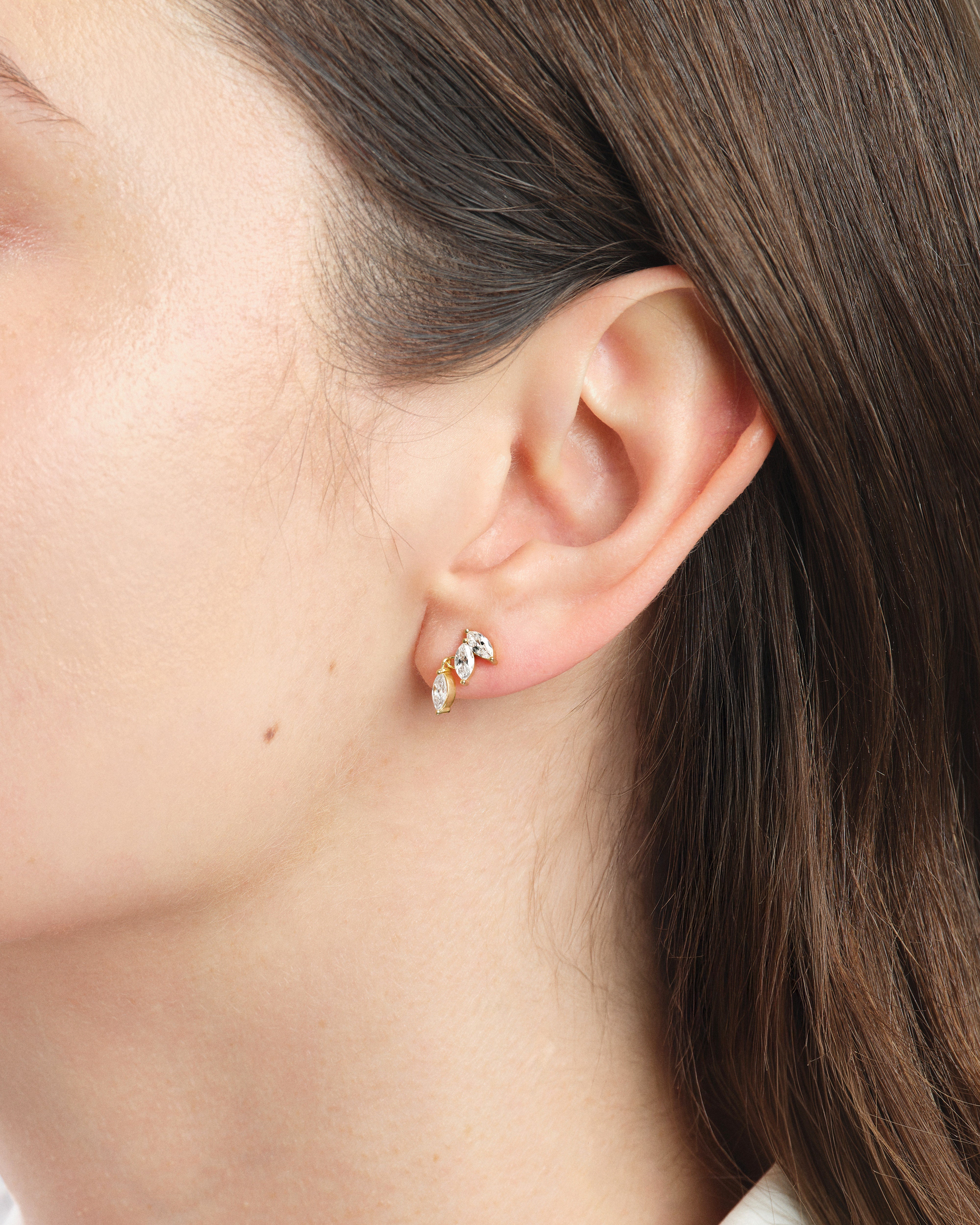 Marquise Sparkle Drop Earrings