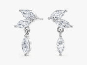 Marquise Sparkle Drop Earrings