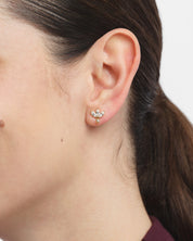 Marquise Crown Drop Earrings