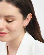 Triple Teardrop Drop Earrings