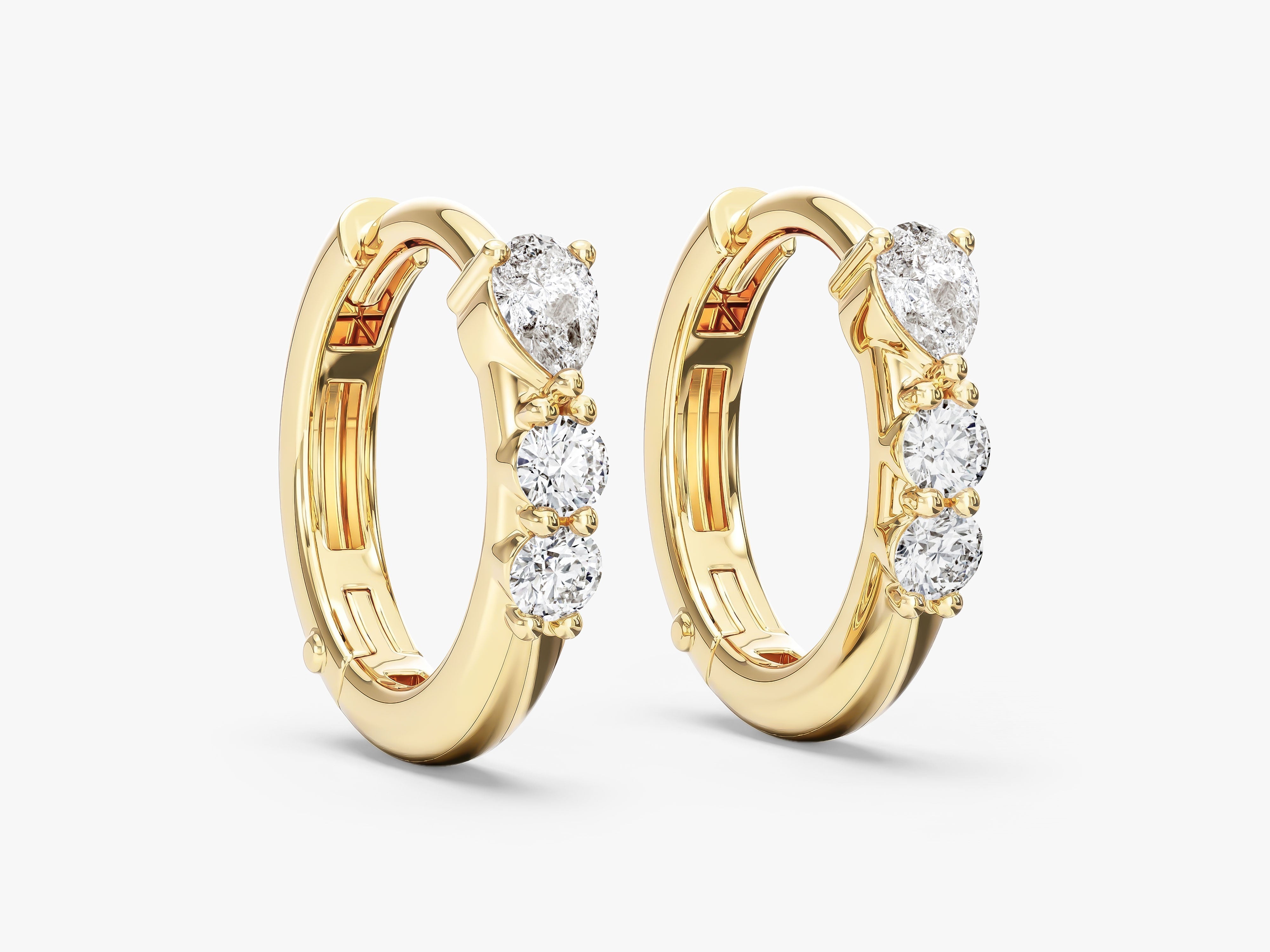 Trio Sparkle Hoops